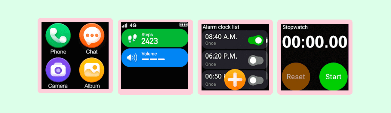 smartwach dla dziecka 360 e2 funkcje