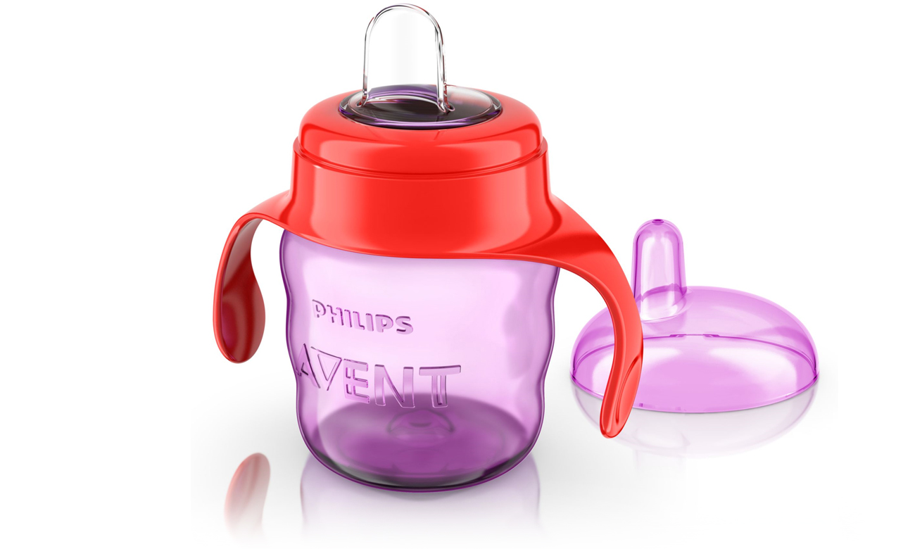 Avent Kubek niekapek 200ml fioletowy