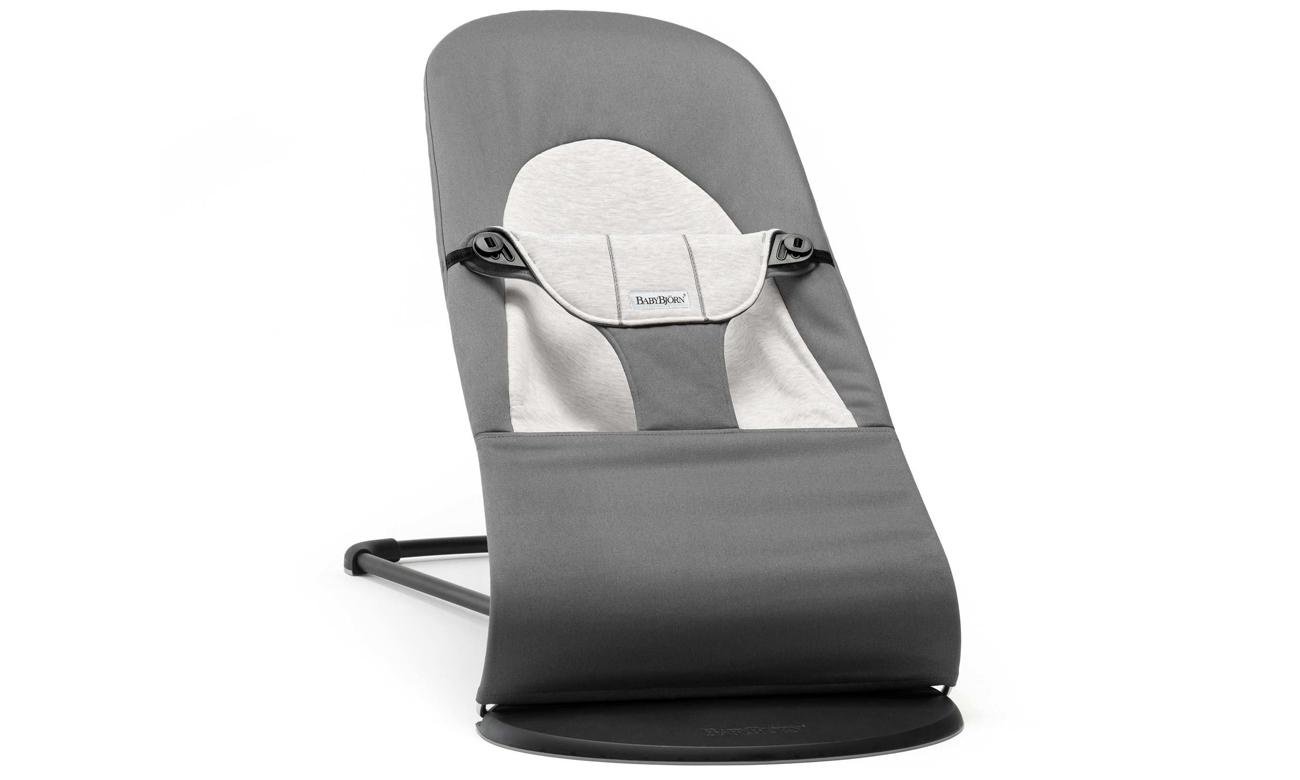 BabyBjorn BALANCE SOFT COTTON/JERSEY Dark Grey/Grey rama Black