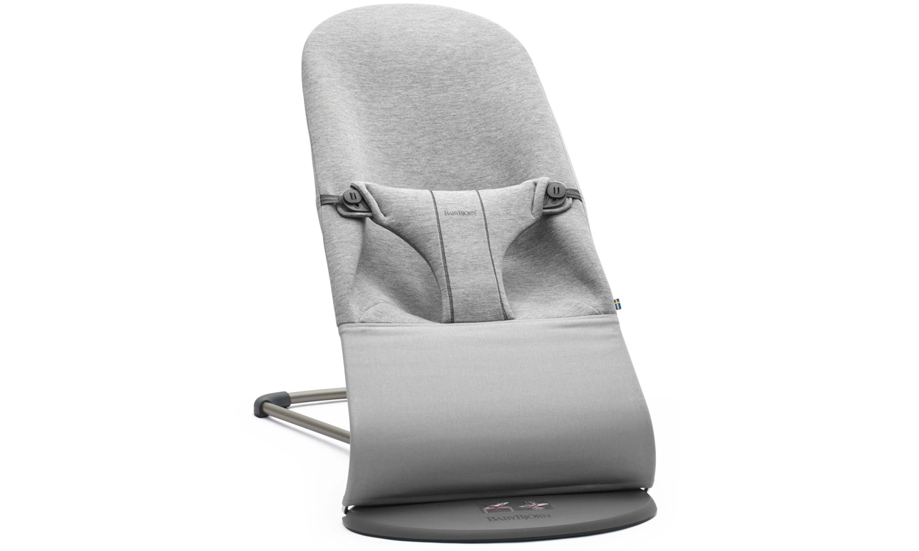 BabyBjorn BLISS 3D JERSEY Light Grey rama Dark Grey