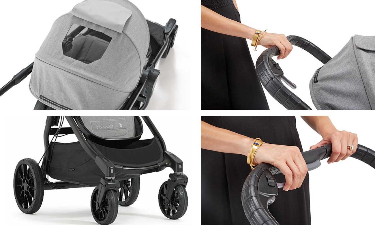 Baby jogger city select best sale lux ash