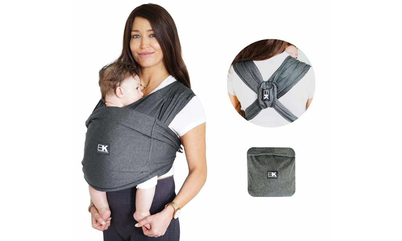 Baby K'tan Chusta do noszenia dzieci Active Heather Black XS
