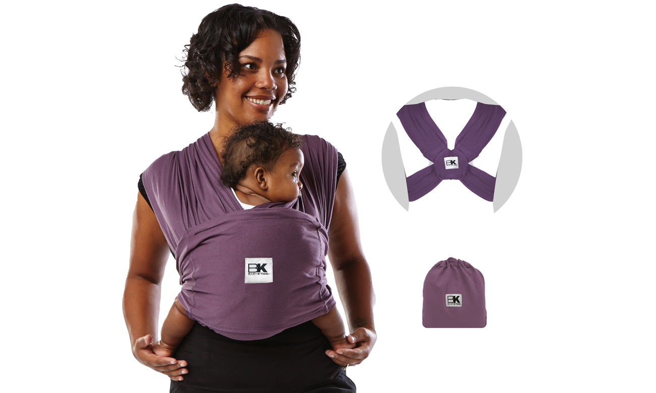 Baby K'tan Chusta do noszenia dzieci Original Eggplant M
