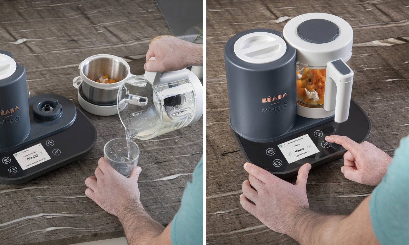 robot wieloczynnościowy babycook smart funkcje