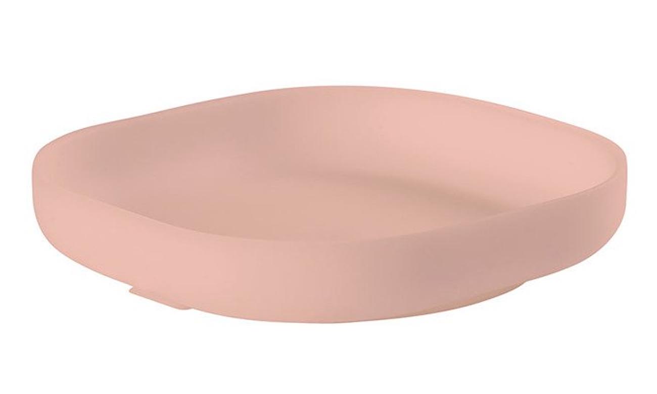 Beaba Talerzyk silikonowy z przyssawką pink 913431
