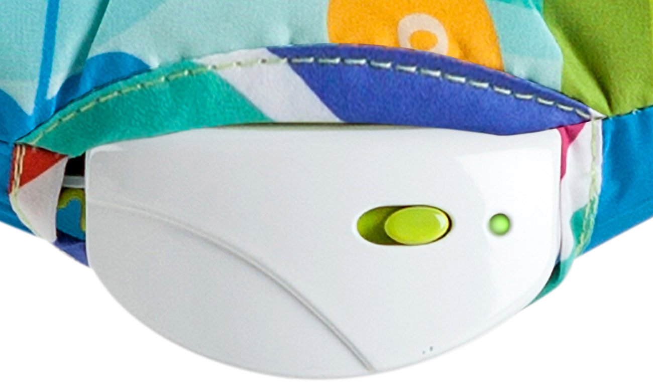 leżaczek do 18 kg z pałąkiem bright starts BS 10316