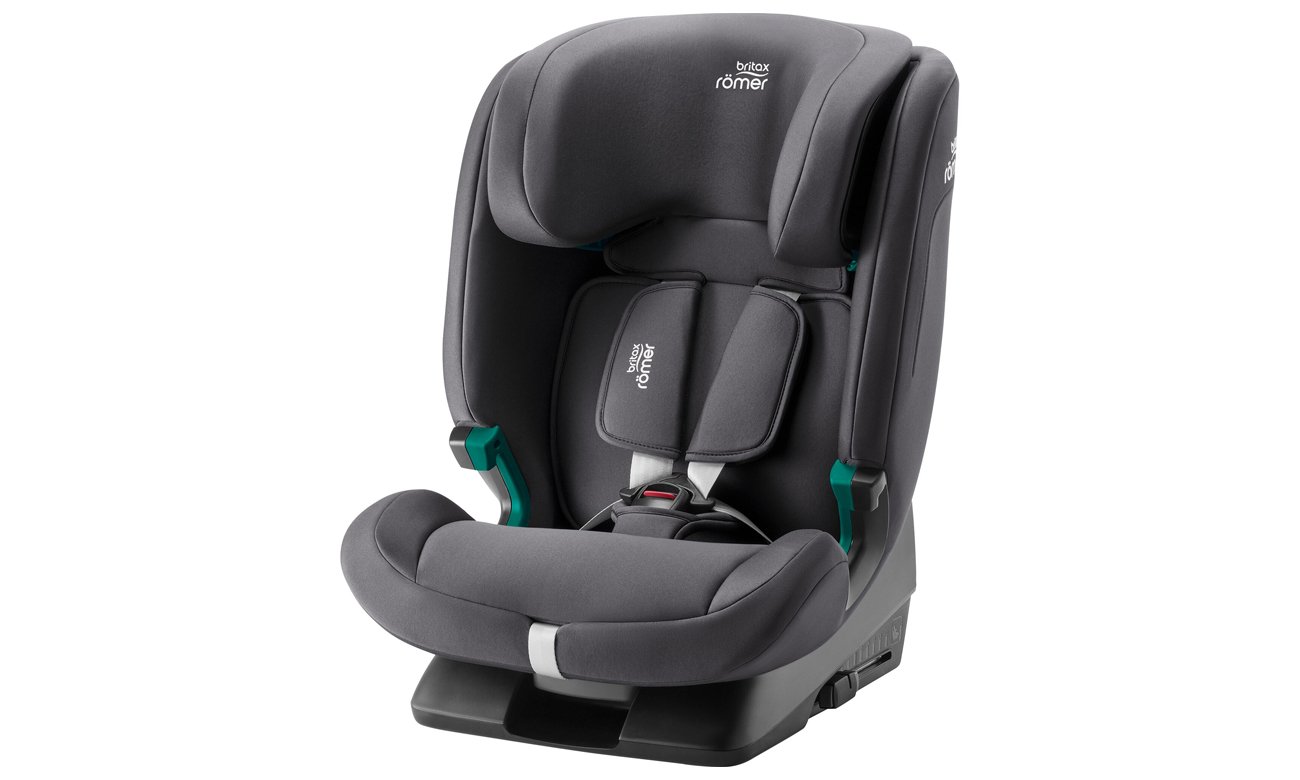 Britax-Romer Evolvafix fotelik samochodowy 76-150cm Midnight Grey