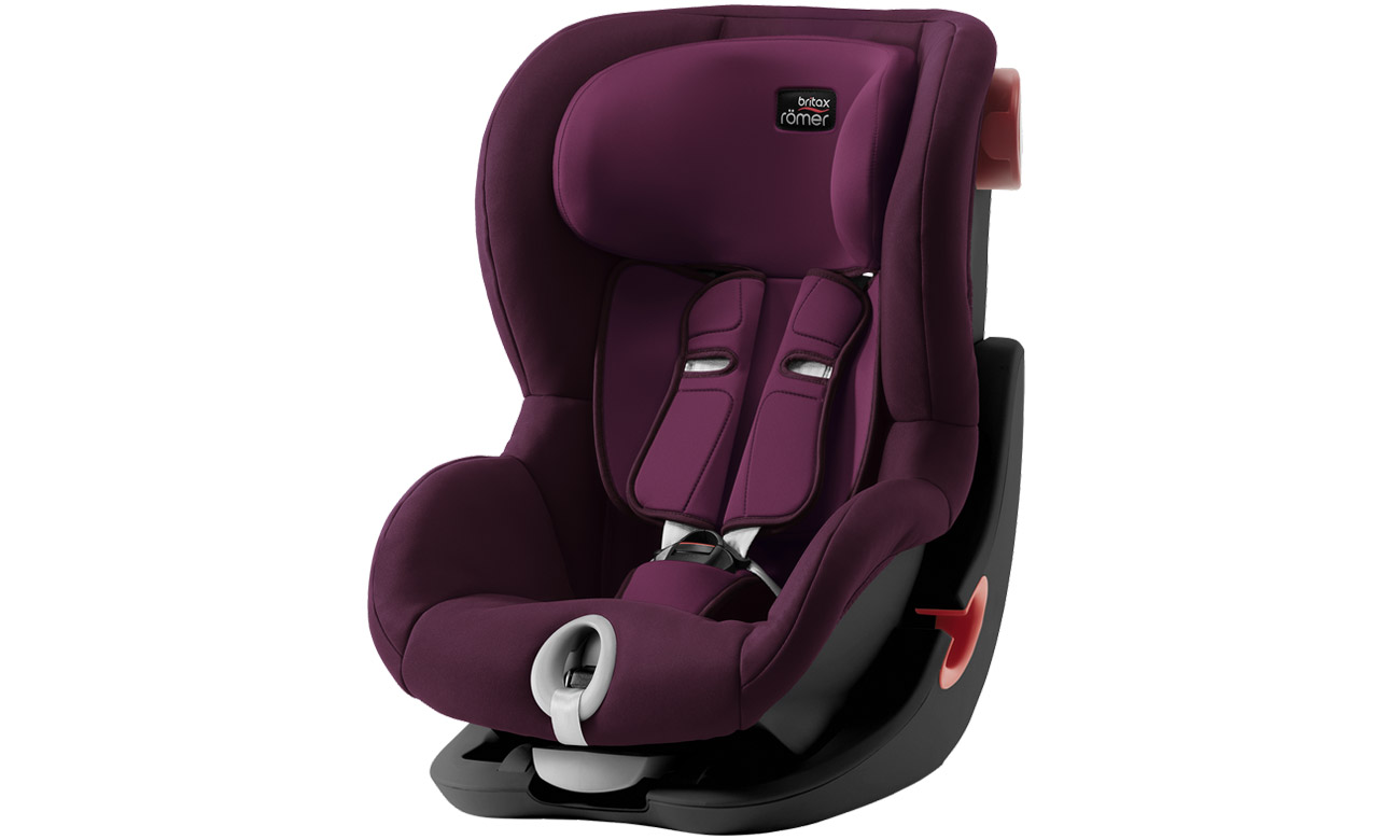 Fotelik samochodowy Britax-Romer King II Black Series Burgundy Red