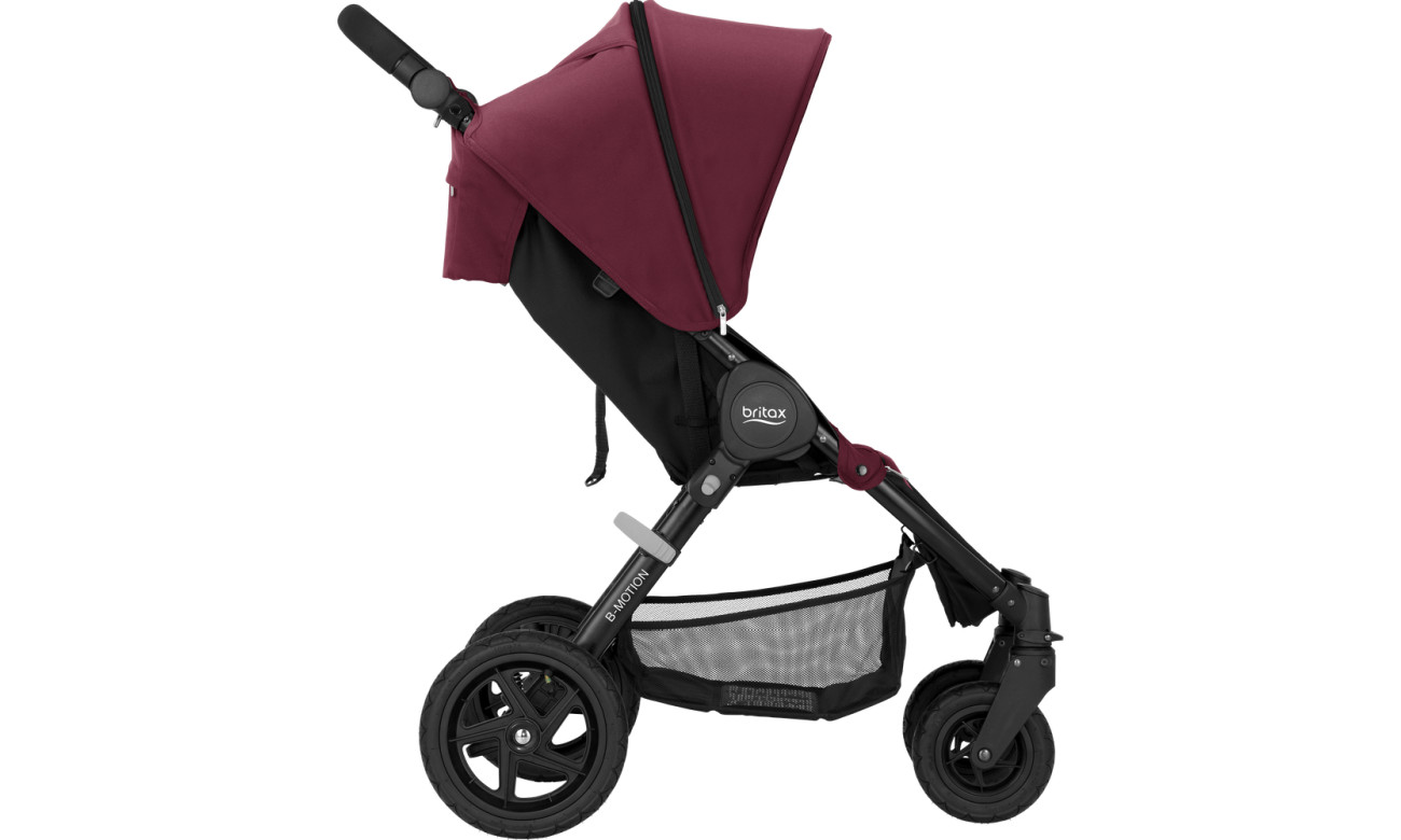wózek Britax-Romer B-Motion 4 wine Red dla niemowląt
