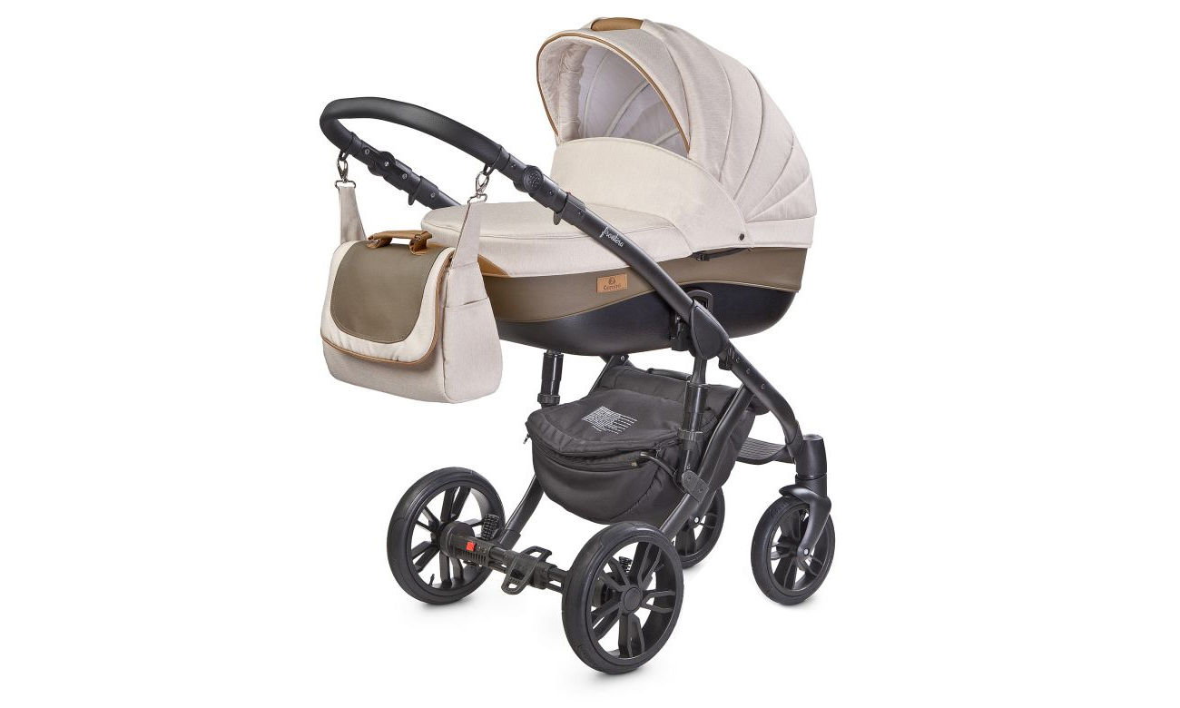 Wózek głęboko spacerowy Camini Frontera 2w1 Beige