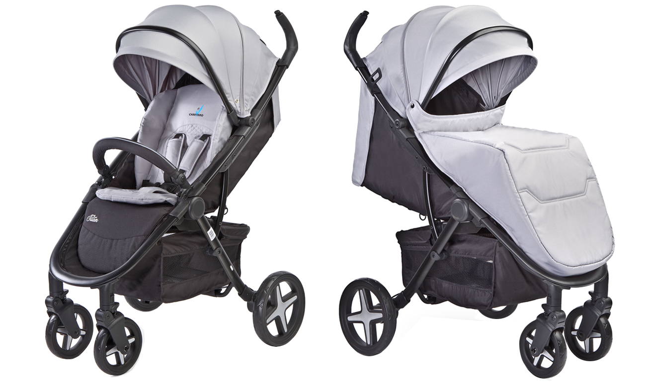 Spacerówka Caretero Titan Grey