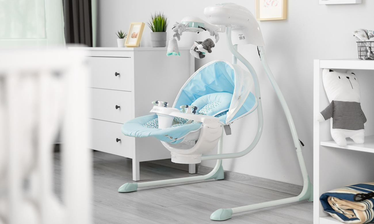 Huśtawka Caretero Raffi Blue