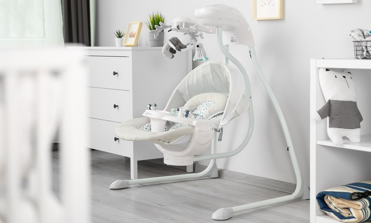 Huśtawka Caretero Raffi Grey