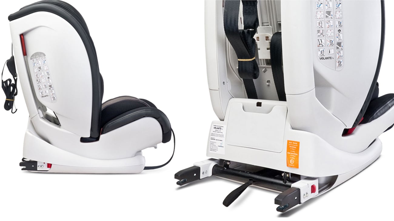 łatwy montaż FOTELIK SAMOCHODOWY ISOFIX 9-36 Caretero Volante FIX