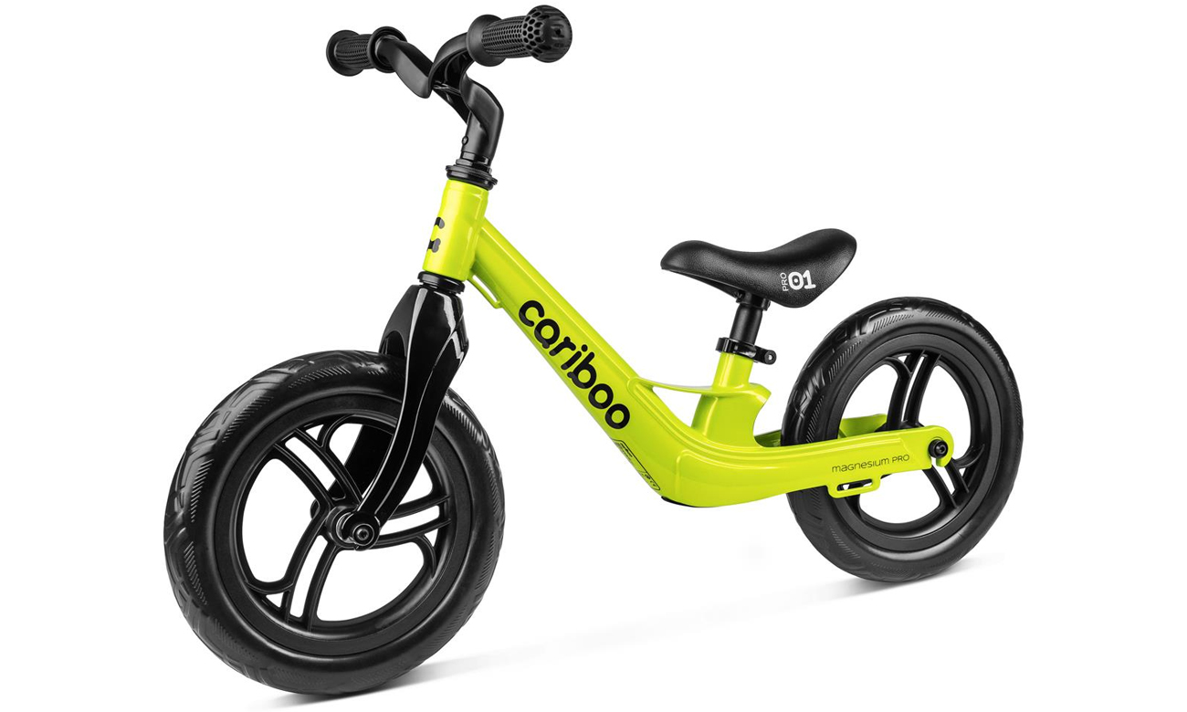 Cariboo Rowerek biegowy Magnesium Pro limonkowy