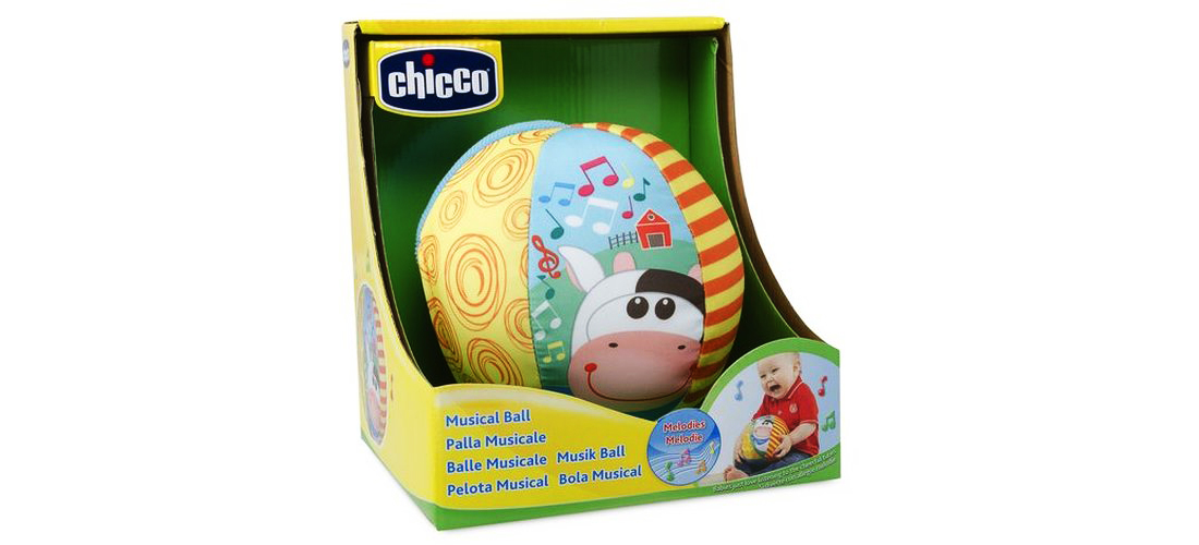 Chicco Grająca piłka Zabawki dla małych dzieci Sklep