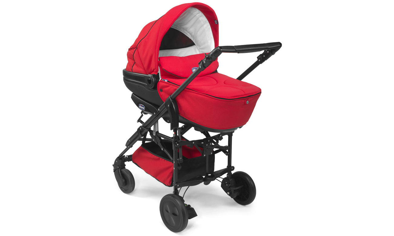 rączka wózka Chicco Trio Living Smart Red