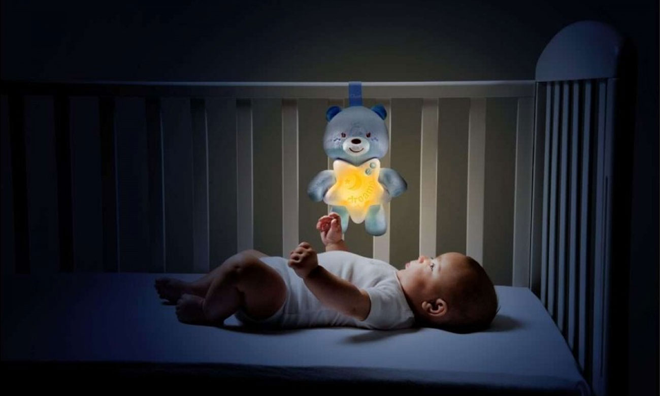 Chicco maskotka lampka nocna z dźwiękami