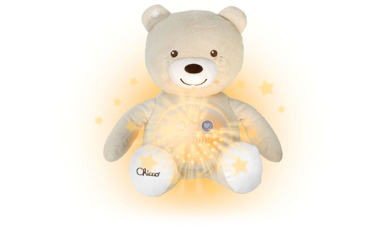 Chicco maskotka z projektorem lampka nocna z dźwiękami
