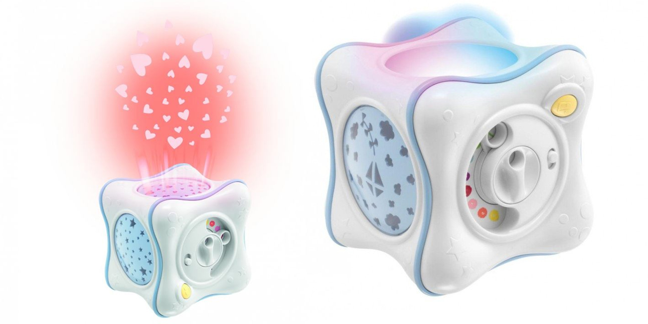 test chicco lampka z projektorem niebieska