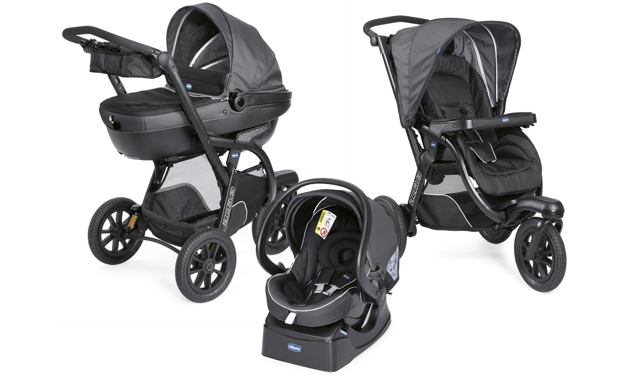 Wózek wielofunkcyjny Chicco Trio Activ3 Iron