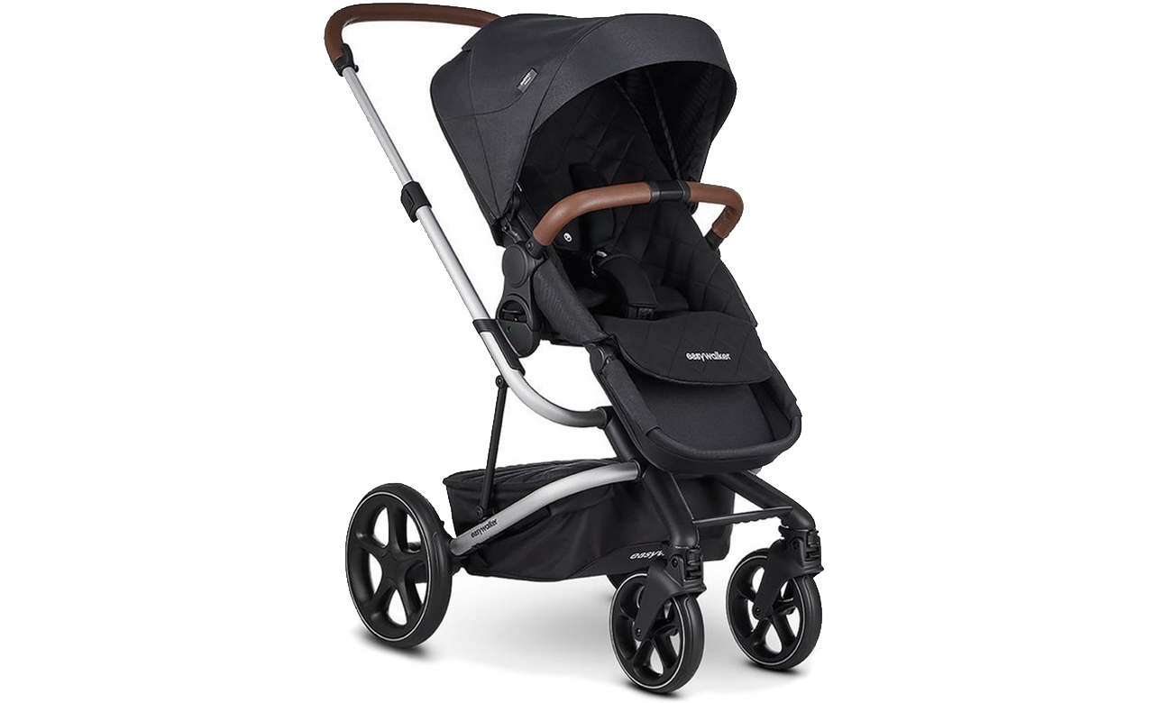 Easywalker Harvey 3 - wózek spacerowy Premium Jet Black