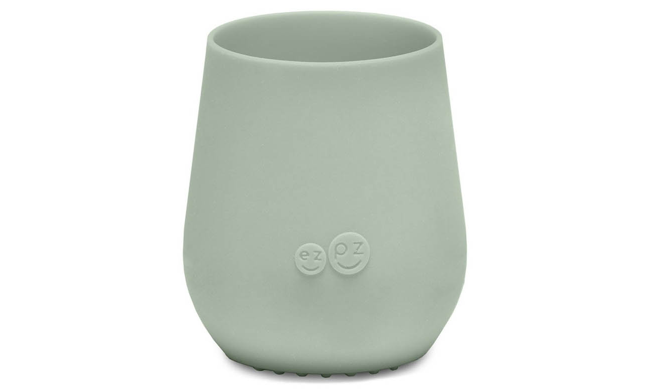 EZPZ Silikonowy kubeczek Tiny Cup 60 ml pastelowa zieleń