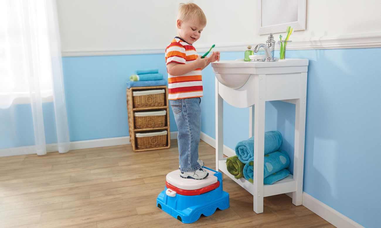 Nocnik tron grający Fisher Price