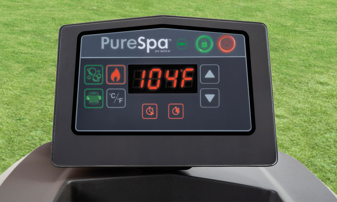 INTEX Dmuchane Jacuzzi Pure SPA Greywood Deluxe Baseny ogrodowe