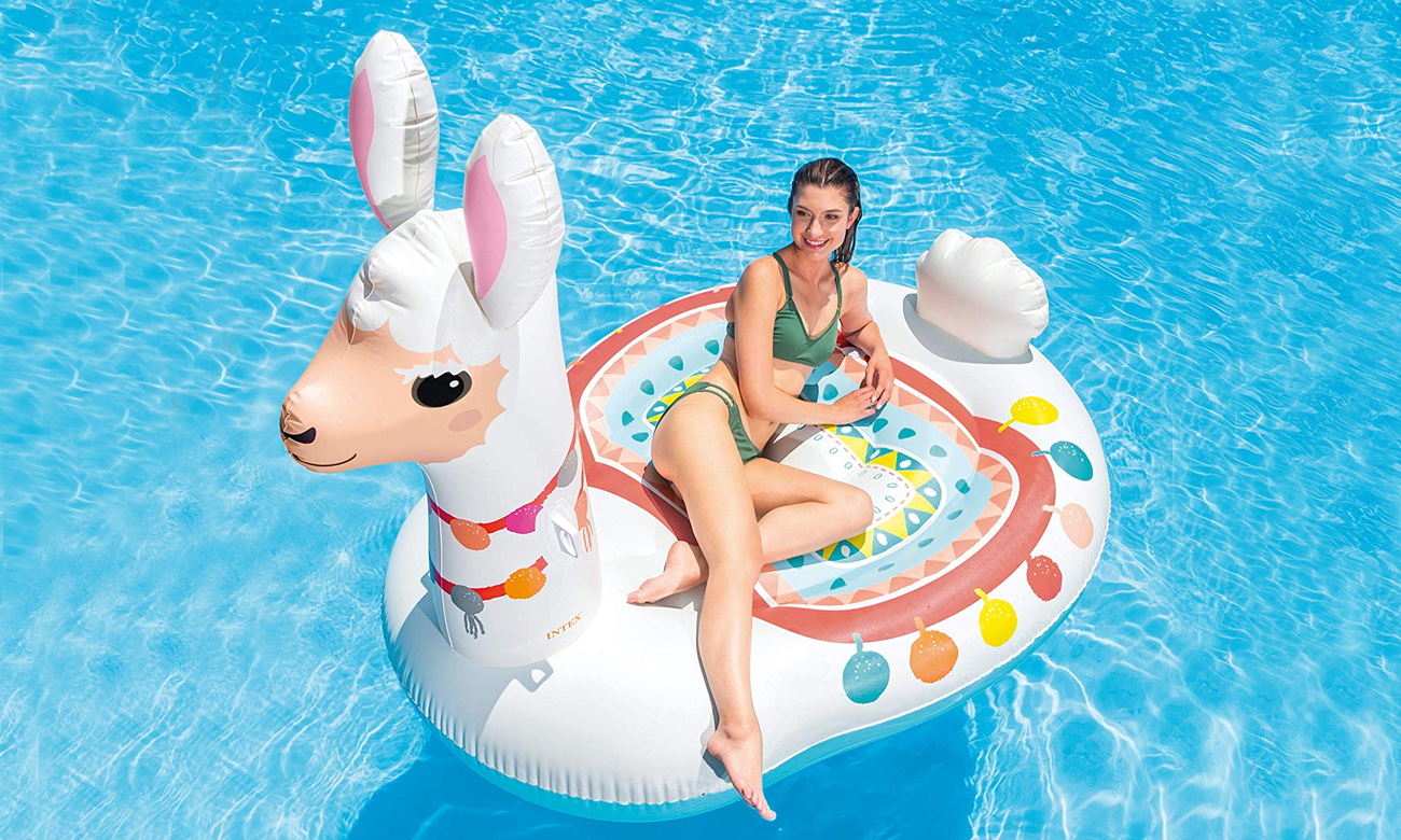 Intex Dmuchany materac wyspa Lama