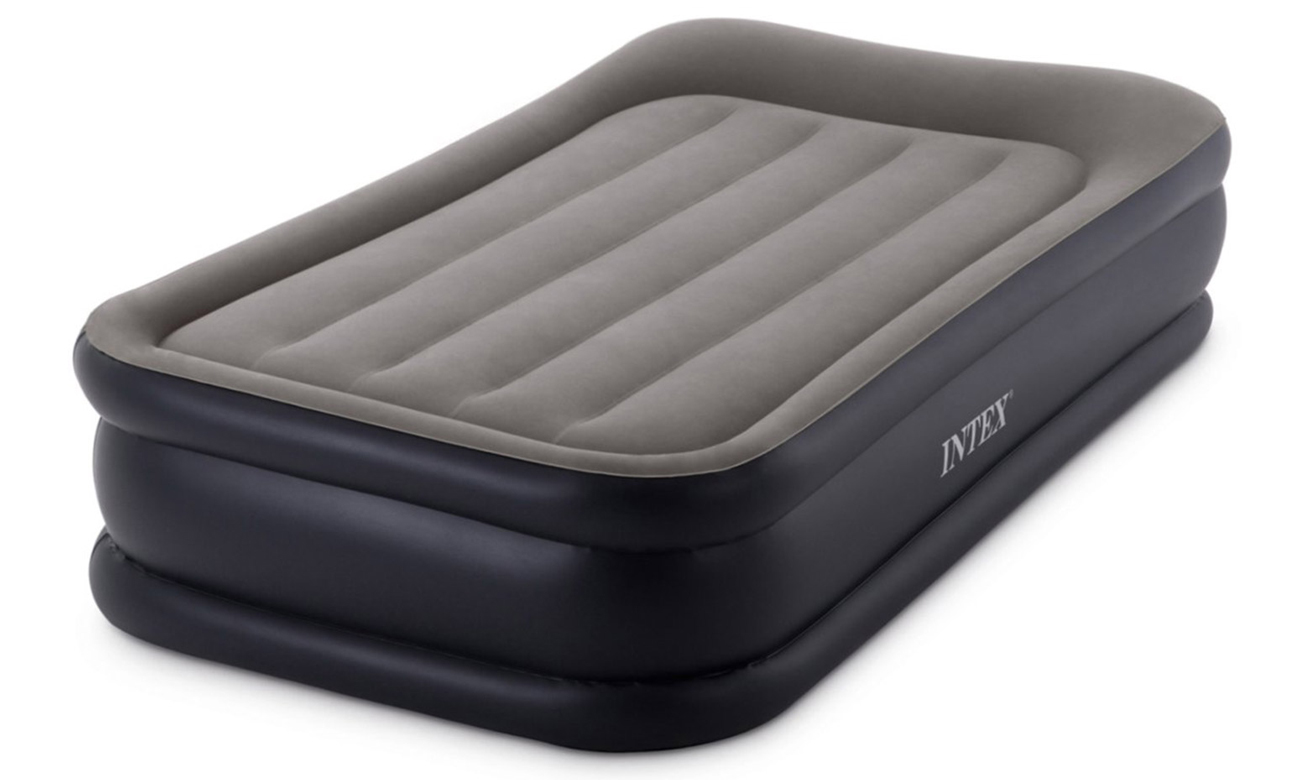 INTEX Dmuchane łóżko Dura-Beam Plus Twin z poduszką