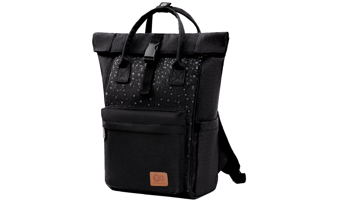 Kinderkraft Plecak do wózka 2w1 Moonpack Confetti Black