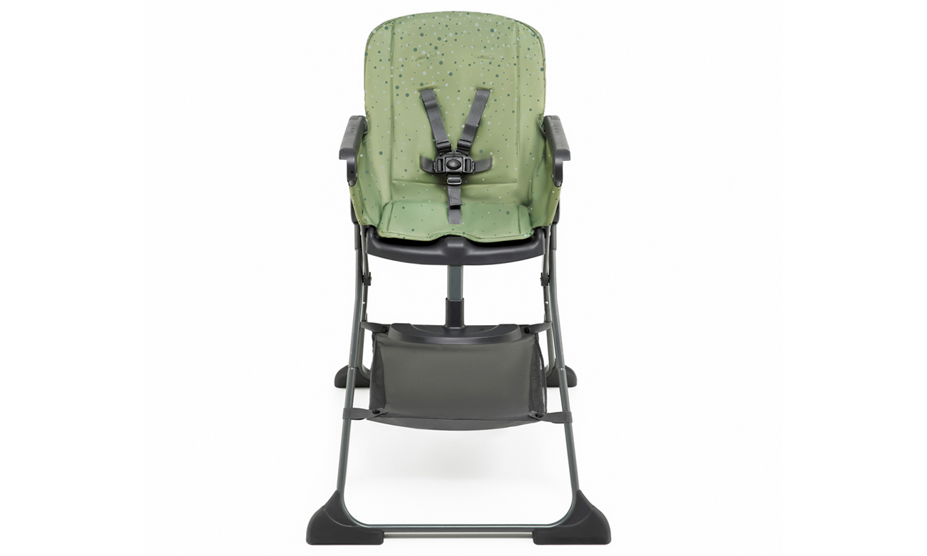 Trona Bebé Plegable 3 En 1 | Reclinable, Con Doble Bandeja, Ruedas Y Altura Regulable | Para Niños De 6+ Meses (Color Azul)