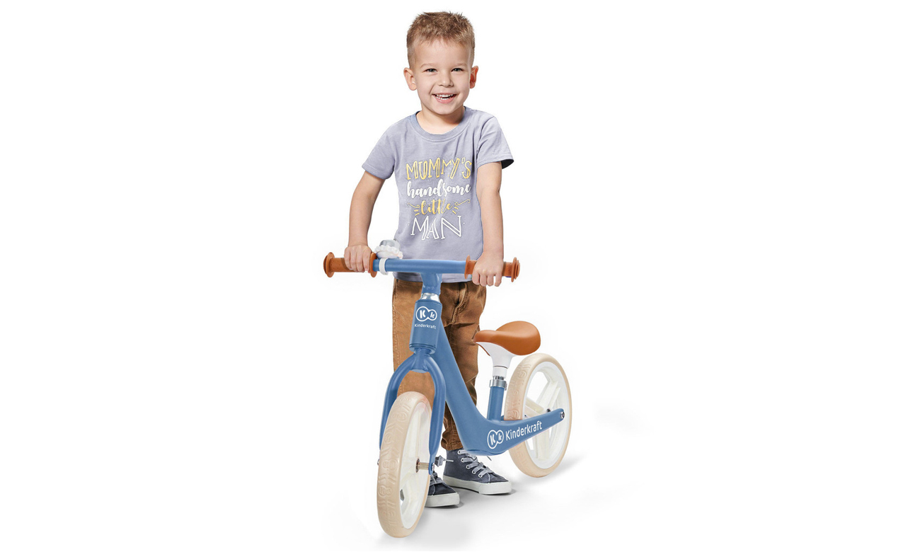 Lekki rowerek KinderKraft Fly Plus Blue Sapphire