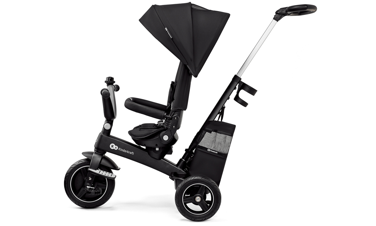 Kinderkraft Rowerek Trójkołowy Easytwist Black