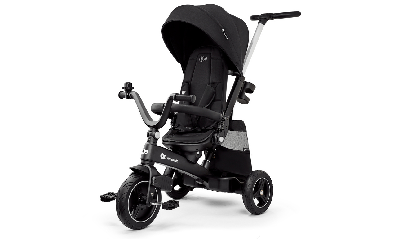 Kinderkraft Rowerek Trójkołowy Easytwist Black
