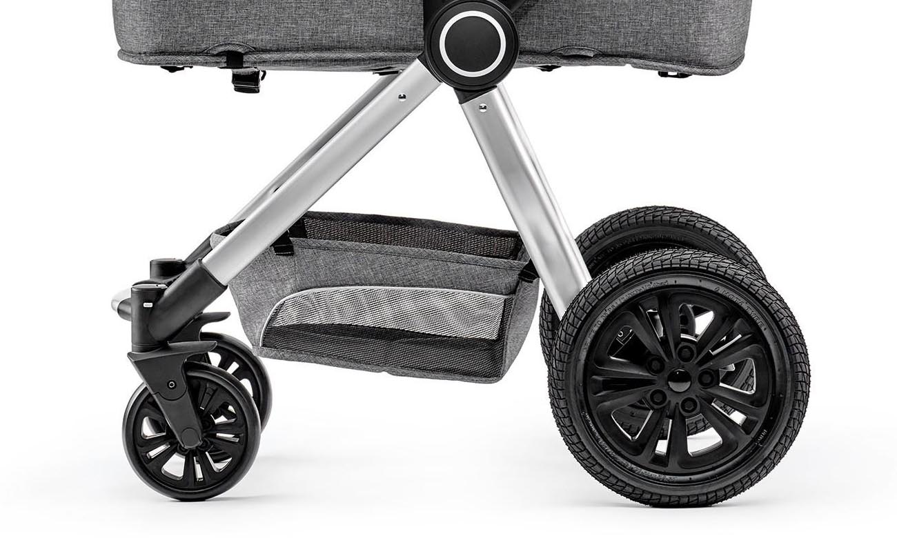 Wózek wielofunkcyjny 2w1 Kinderkraft VEO Grey