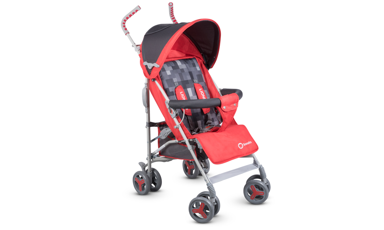 Wózek spacerowy Lionelo Elia Red