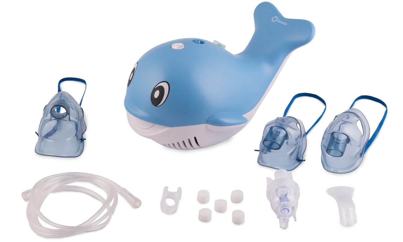 Nebulizator Lionelo Nebi zawartość zestawu