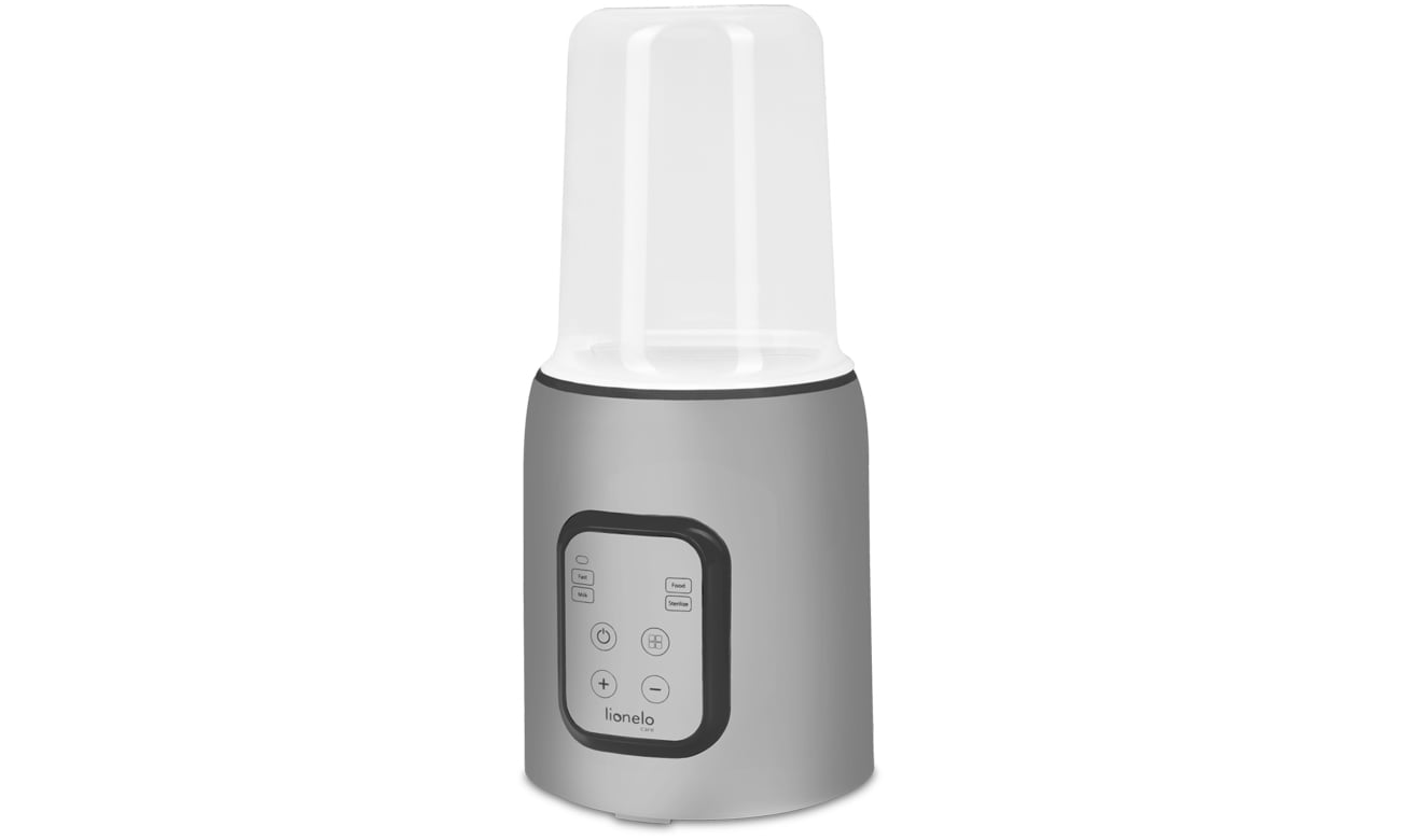 LIONELO Thermup Go Evo Scaldalatte Portatile per biberon per Neonati, Mantiene Liquidi caldi, 5 Temperature operative da 38 a 50°C Ricarica USB-C, Fino a 9 Ore di Funzionamento (Oro Nero, EVO