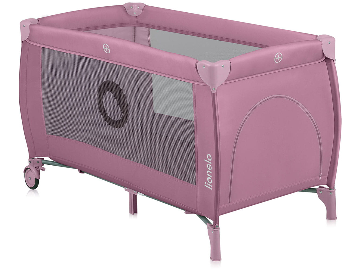 Lionelo Łóżeczko Stefi Plus Pink Magnolia