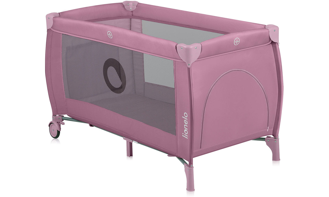 Lionelo Łóżeczko Stefi Plus Pink Magnolia