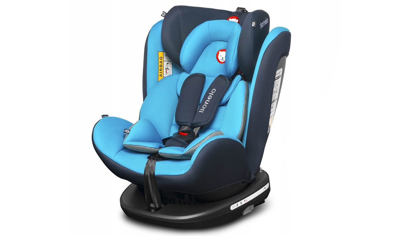 Fotelik samochodowy Lionelo Bastiaan Blue/Black