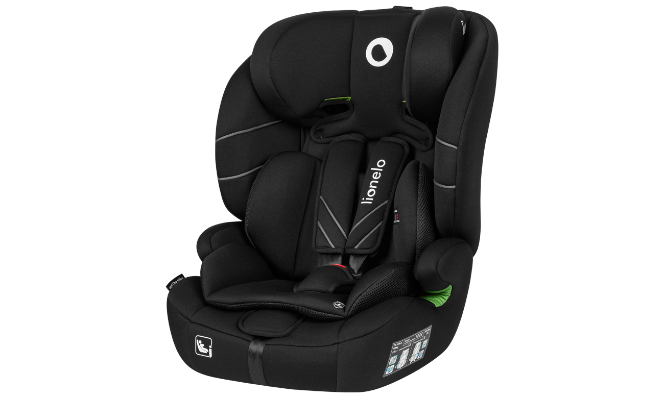 Lionelo Fotelik Levi One i-Size Black Carbon