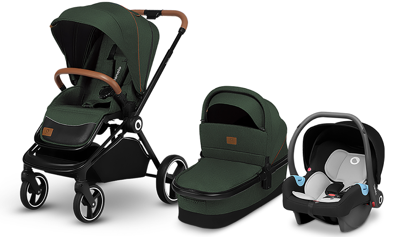 Lionelo Mika zestaw 3w1 Green Forest