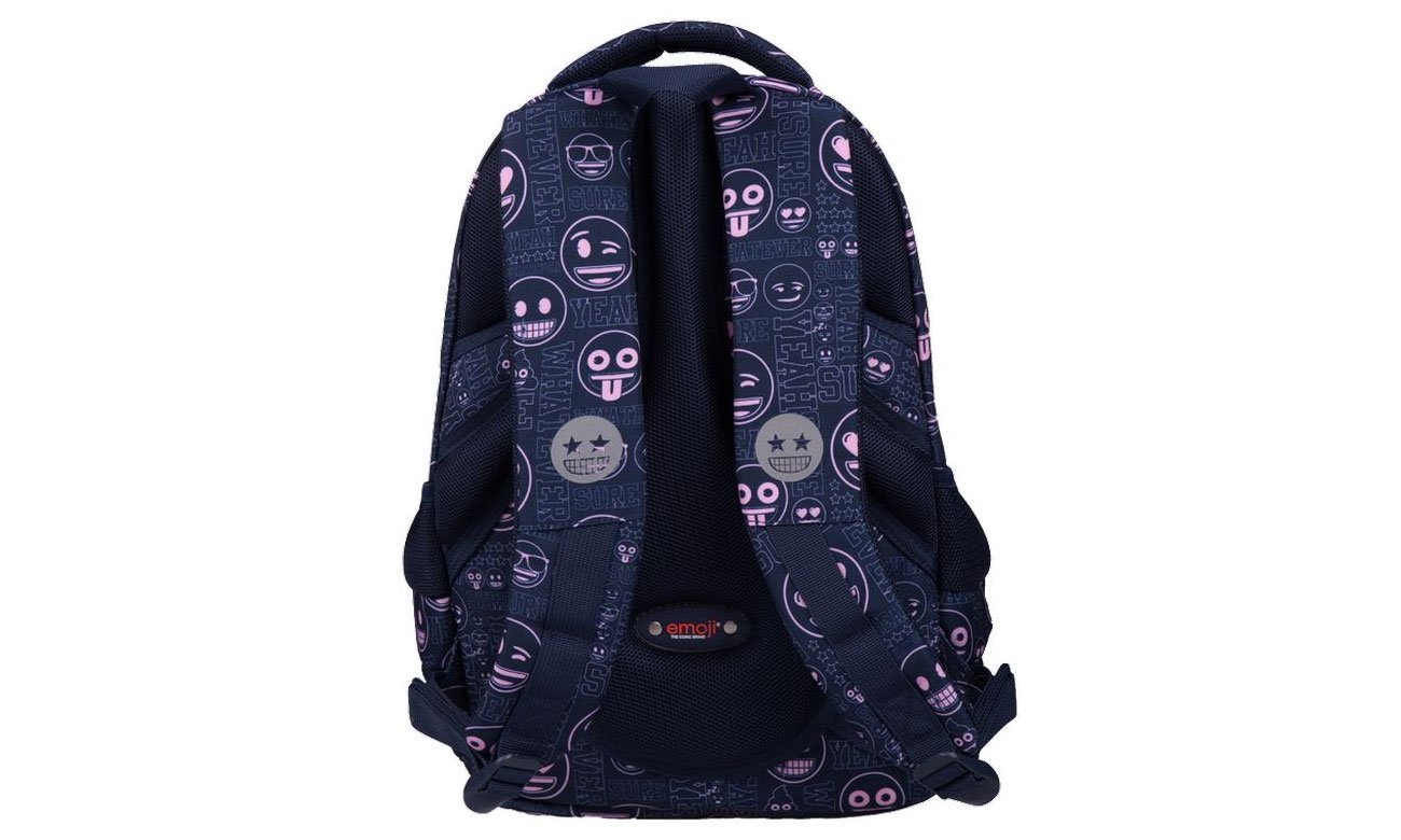 Majewski Plecak szkolny Emoji Pink BP-26 5903235207419