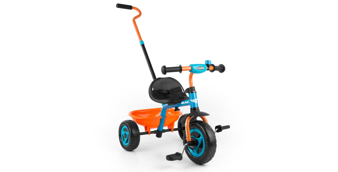 Milly Mally Turbo pomarańczowo-turkusowy