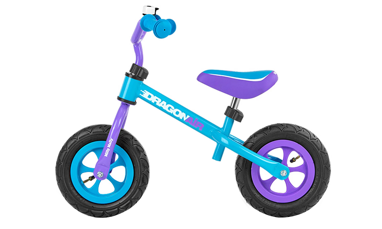 Rowerek biegowy MILLY MALLY Dragon Air turkusowy