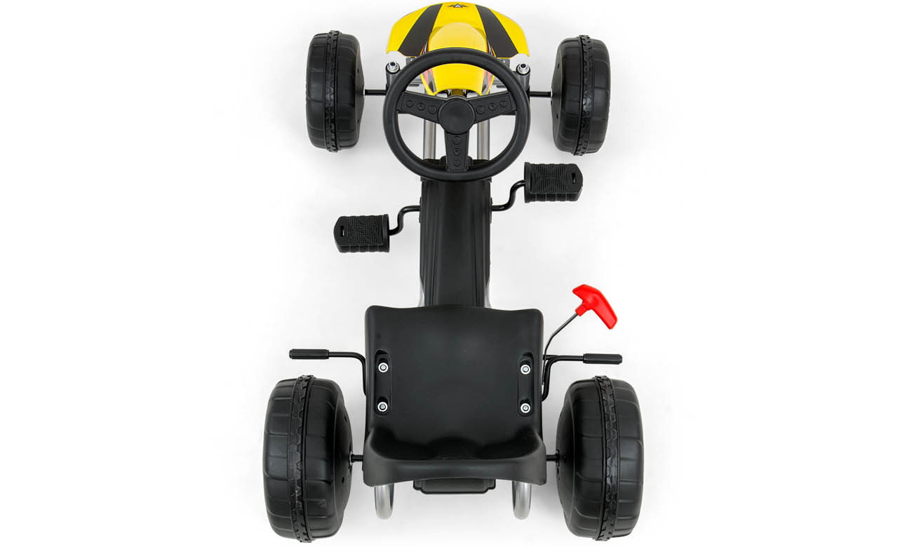 Gokart na pedały Milly Mally Viper Pink