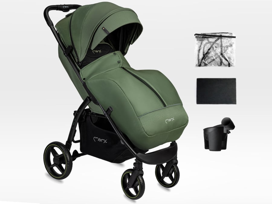 MoMi MIYA wózek spacerowy khaki